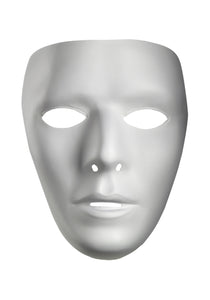 Men's Blank White Mask