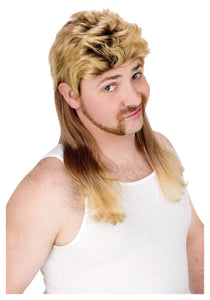 Blonde Mullet Wig