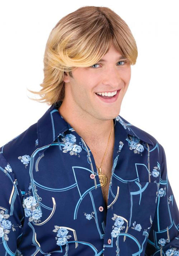 Ladies Man Shaggy Blonde Wig