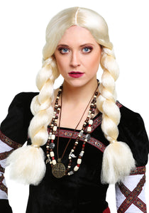 Blonde Viking Wig