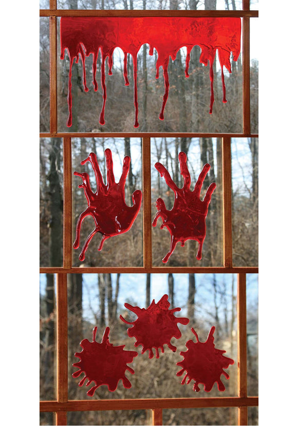 Blood Splatter Window Clings