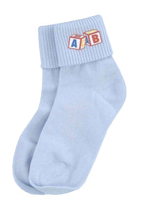 Men's Blue Big Baby Socks