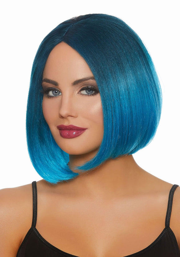 Blue Ombre Wig for Women