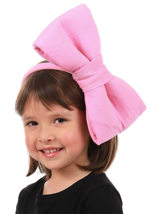 Bo Peep Large Bow Pink Headband