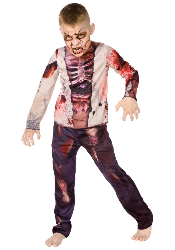 Zombie Costume for Boys