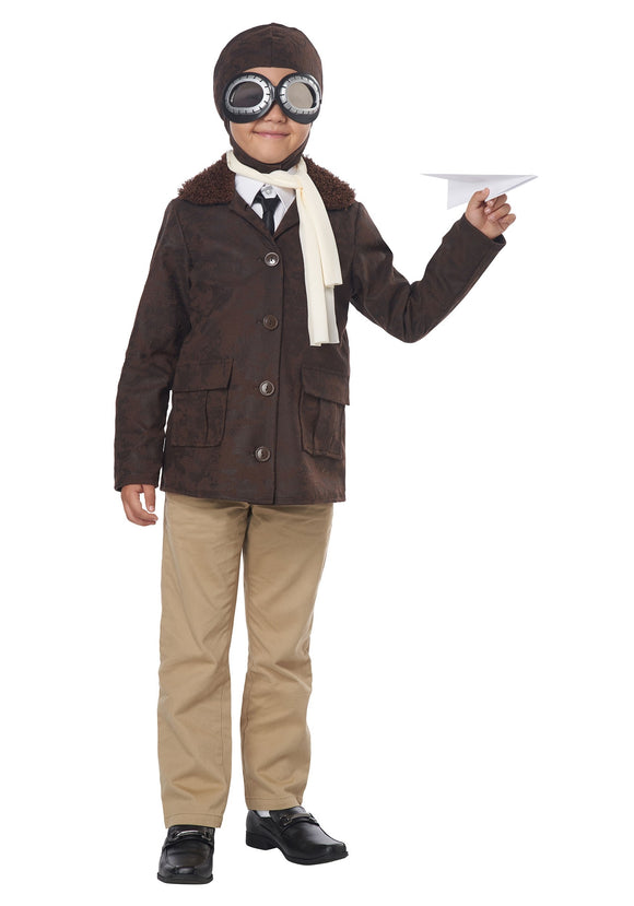 American Aviator Boy's Costume