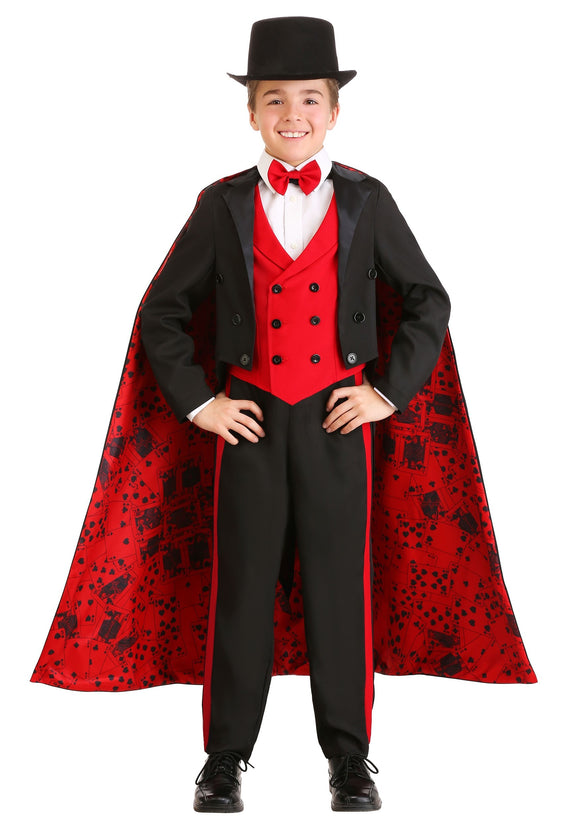 Deluxe Magician Costume for Boys