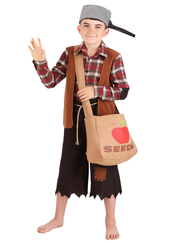 Johnny Appleseed Costume for Boys