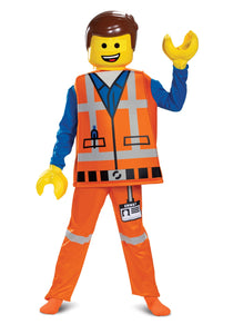 LEGO Movie 2 Boy's Emmet Deluxe Costume