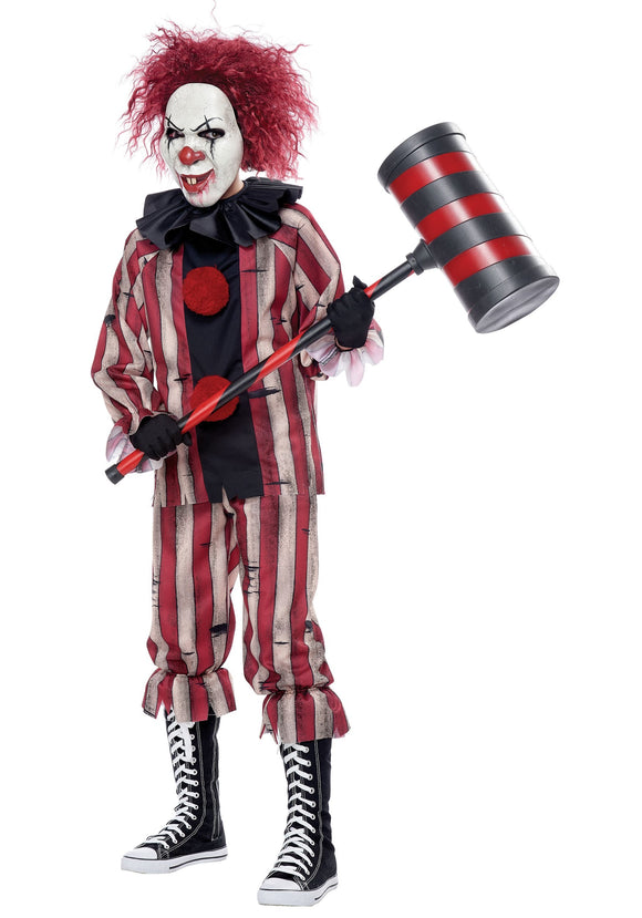 Nightmare Clown Costume for Boys