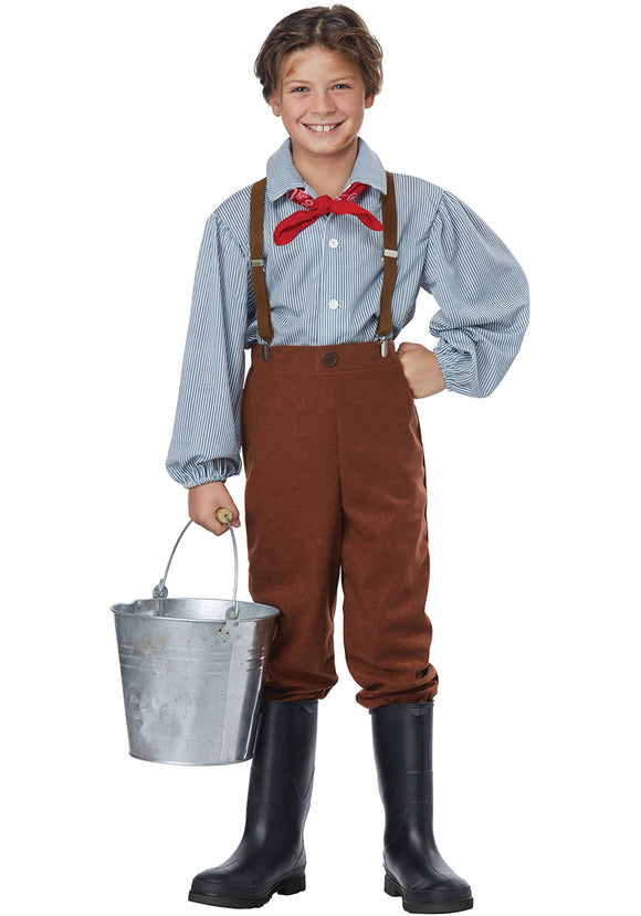 Pioneer Boy Costume for Boys