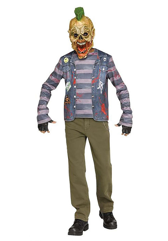 Boy's Pop Punk Zombie Costume
