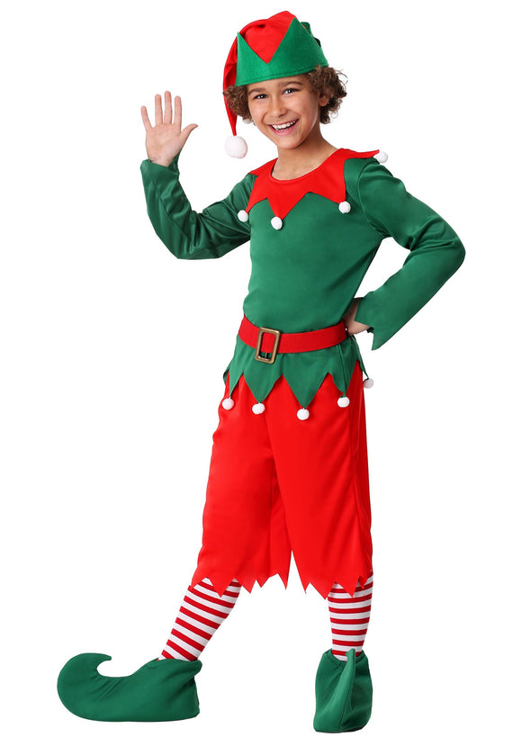 Boy's Santa's Helper Costume