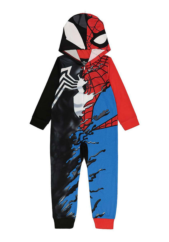 Spiderman Venom Boys Blanket Sleeper