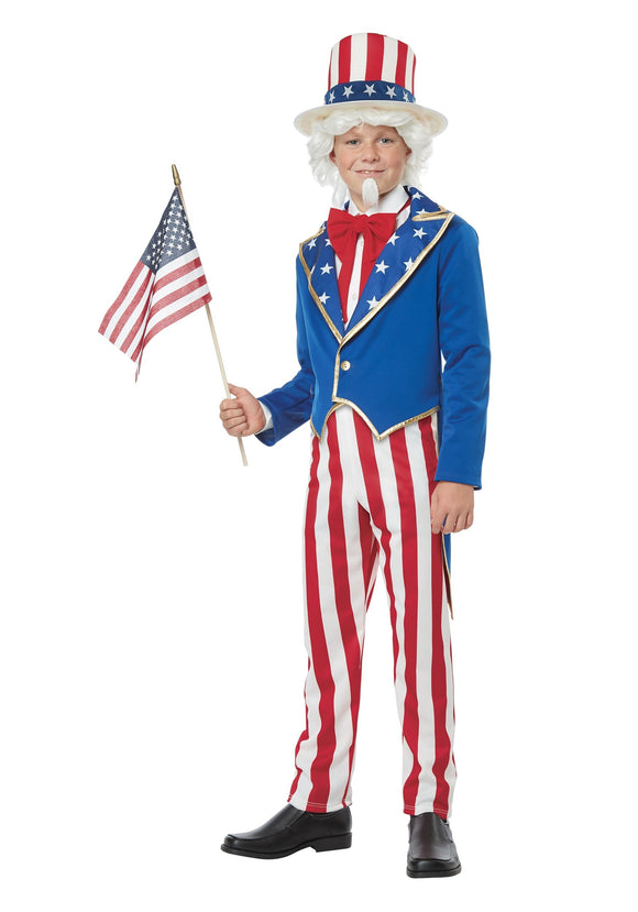 Uncle Sam Costume for Boys