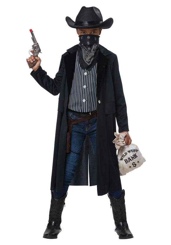 Kids Wild West Gunslinger Costume