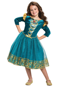 Girls Brave Merida Classic Costume