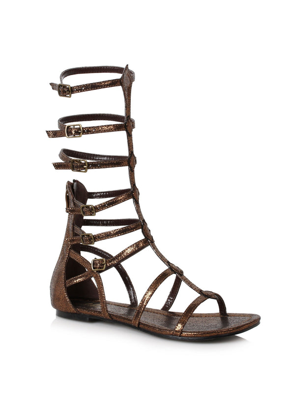 Bronze Warrior Sandals for Adults