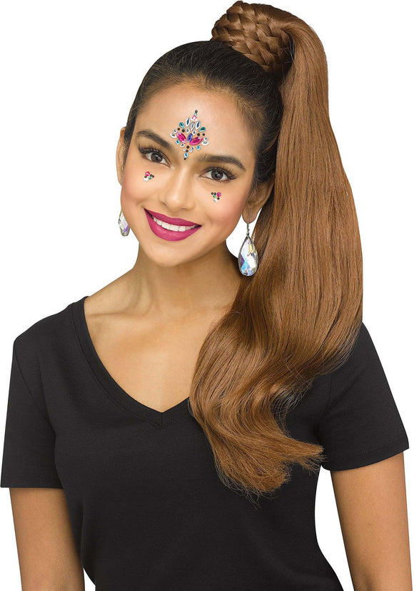 Brown Genie Ponytail Accessory