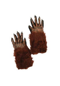 Brown Werewolf Gloves