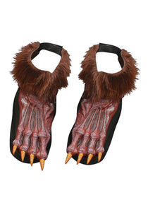 Werewolf Brown Shoe Covers