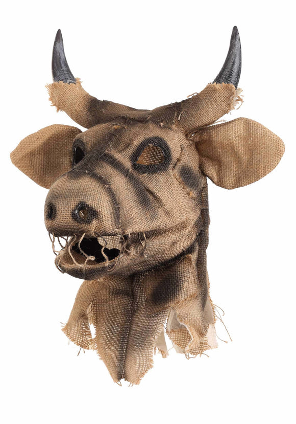 Mouth Mover Bull Scarecrow Mask