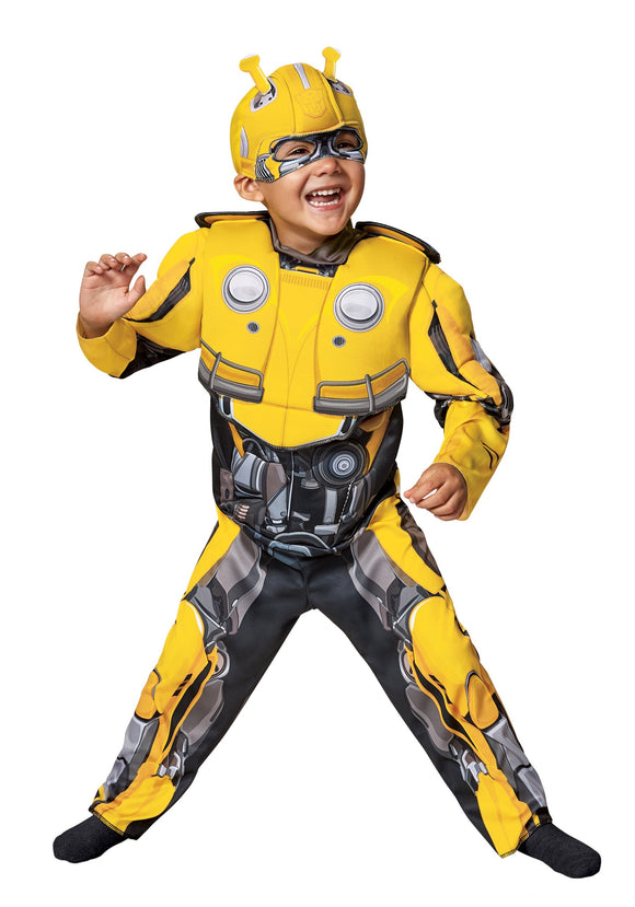 Toddler Bumblebee Movie Transformer Costume