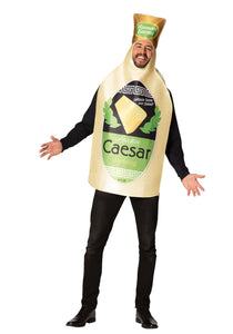 Caesar Dressing Bottle Adult Costume