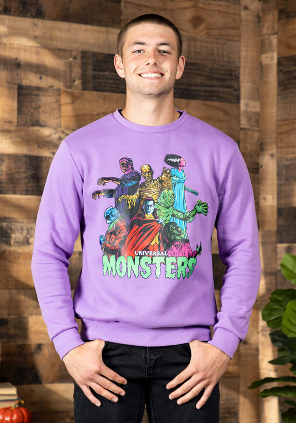 Cakeworthy Universal Monsters Adult Pullover
