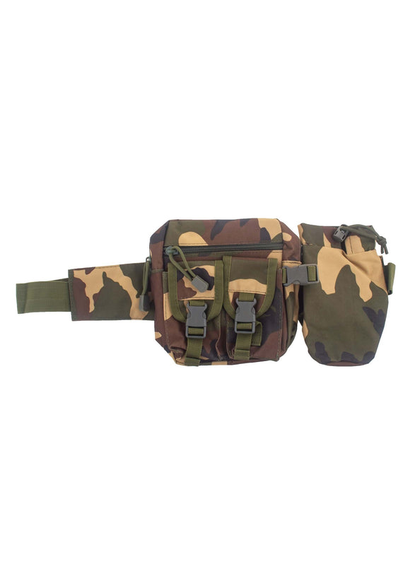Military Camo Belt Bag