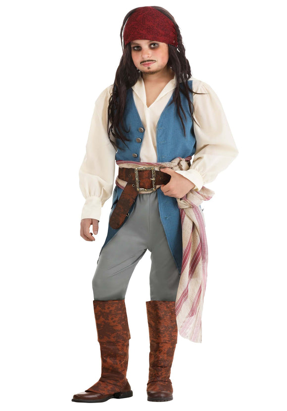 Kids Captain Jack Sparrow Costume