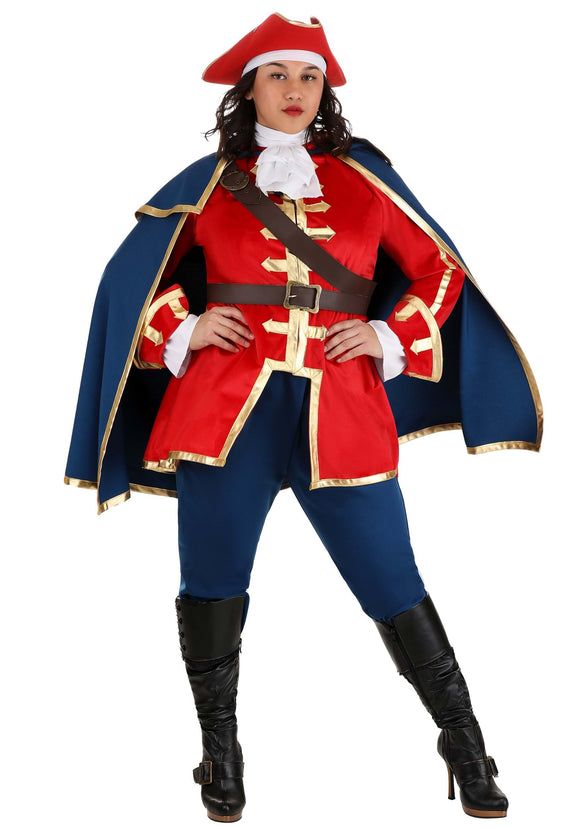 Captain Pirate Women's Plus Size Costume