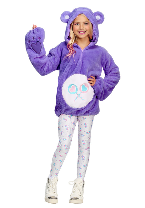 Care Bears Deluxe Share Bear Hoodie Costume for Tweens