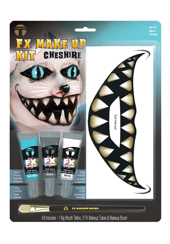 Big Mouth Cheshire Cat Makeup Kit