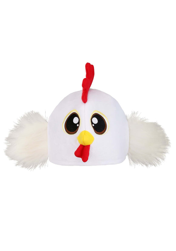 Velour Chicken Hat