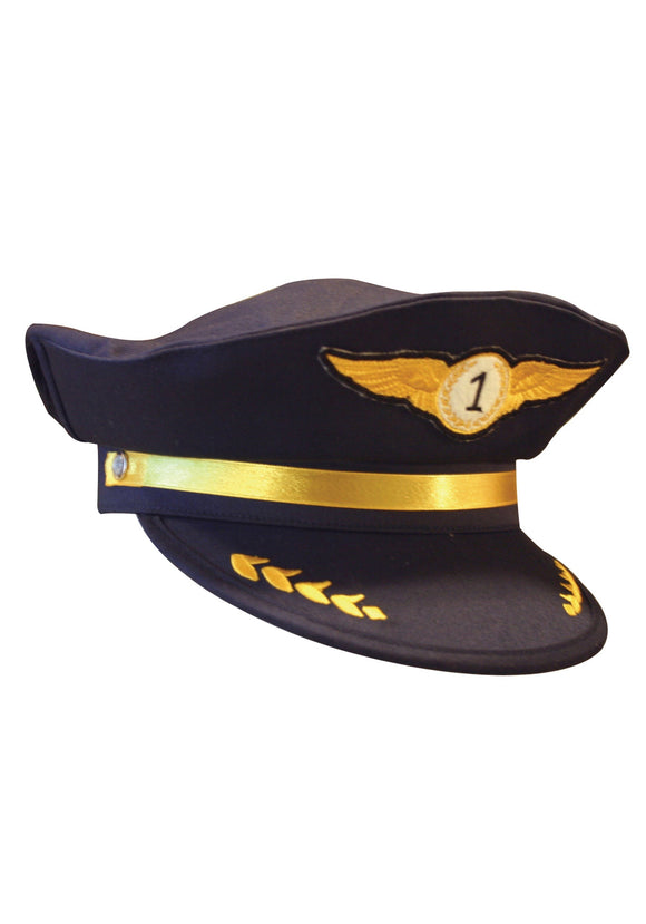 Airline Pilot Hat for Kids