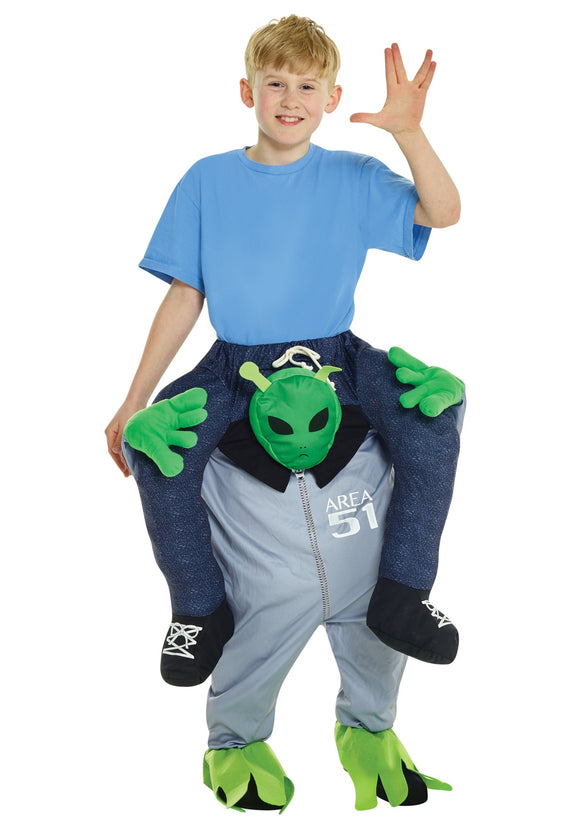 Alien Piggyback Costume for a Child