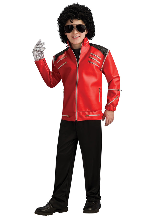 Child Beat It Michael Jackson Jacket Costume
