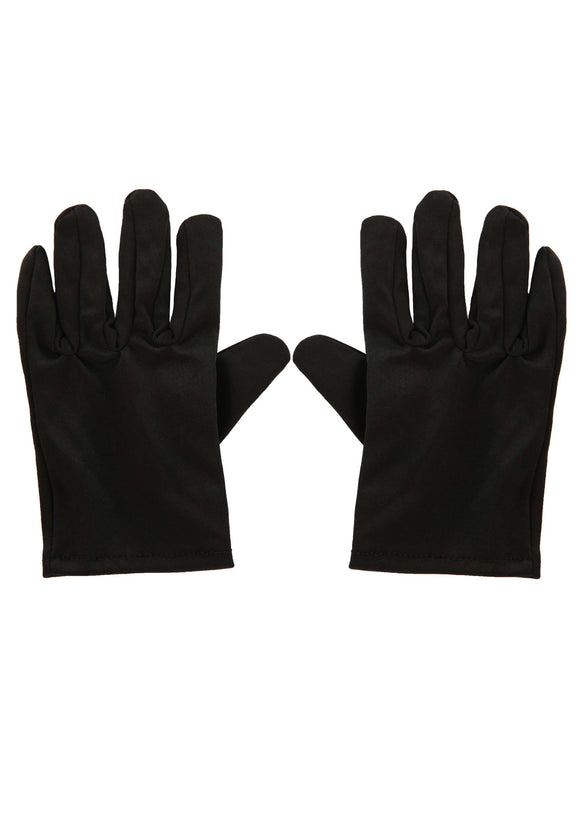 Black Costume Gloves Unisex