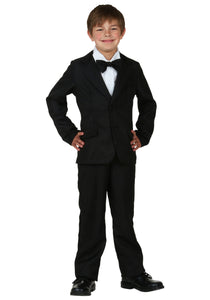 Black Suit for Kids Costume