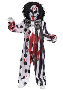 Bleeding Killer Clown Costume for Kids