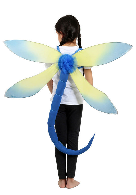 Blue Dragonfly Kids Costume