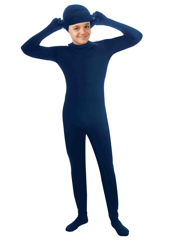 Child Blue Second Skin Suit