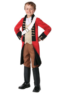 British Redcoat Boys Costume