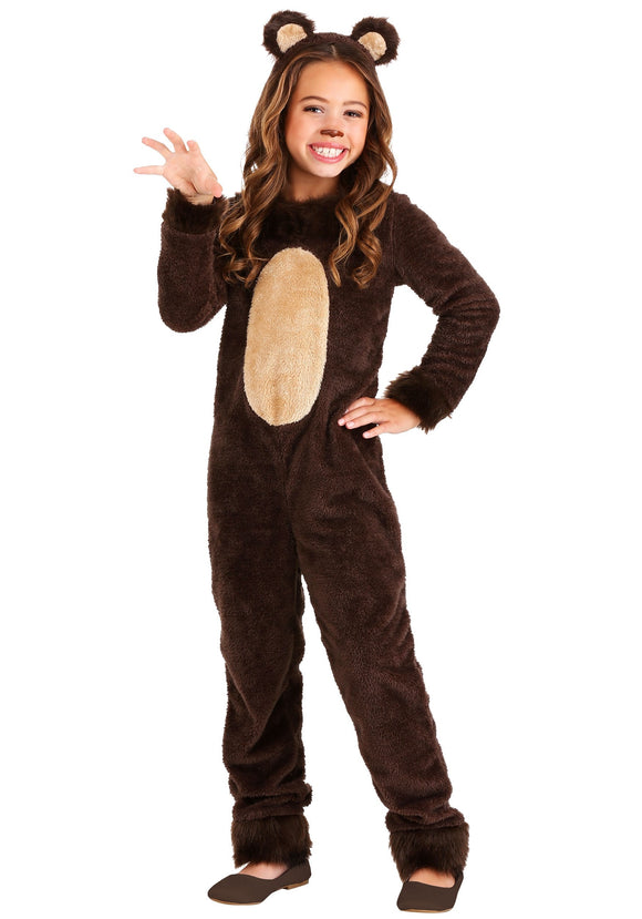 Brown Bear Costume for Kids