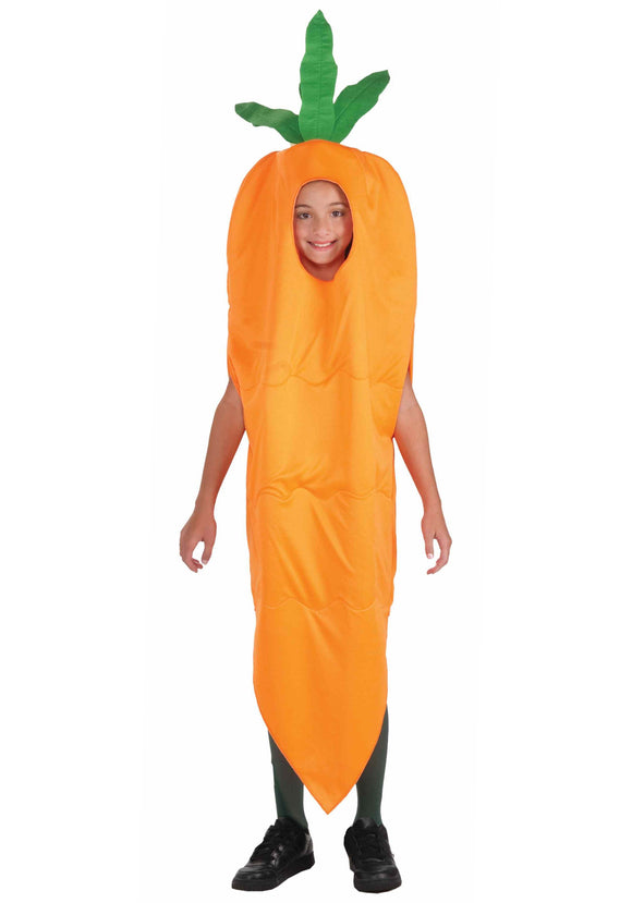 Carrot Kids Costume