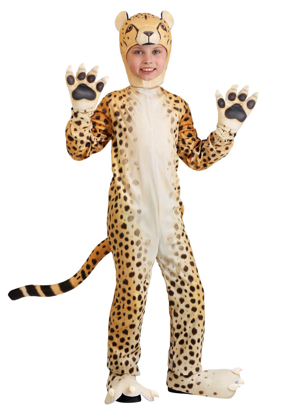 Cheerful Cheetah Costume for Kids