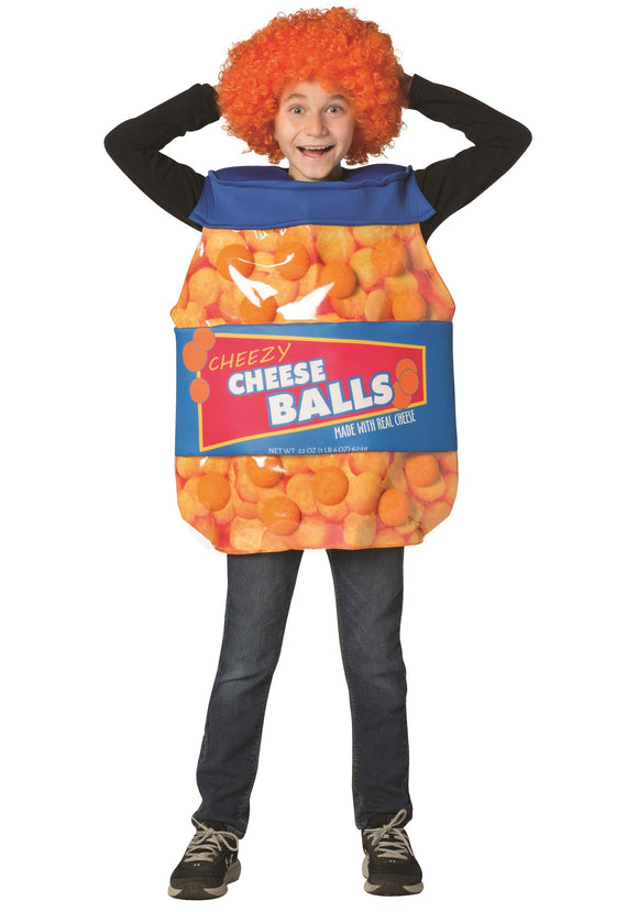 Kids Funny Cheese Balls Costume