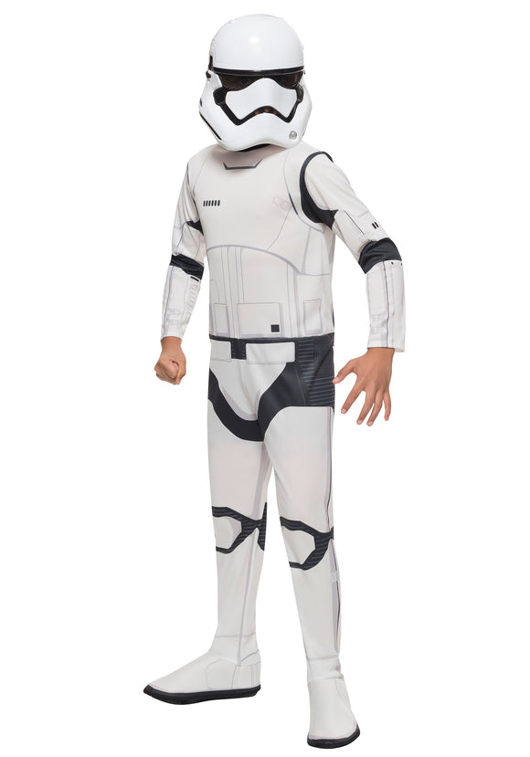 Child Classic Star Wars The Force Awakens Stormtrooper Costume