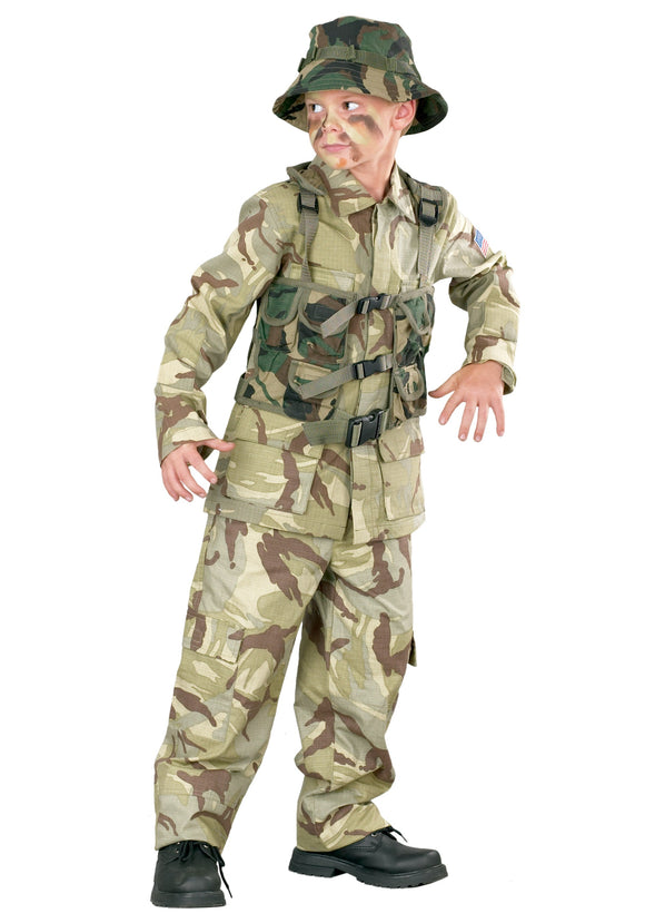 Child Delta Force Army Costume